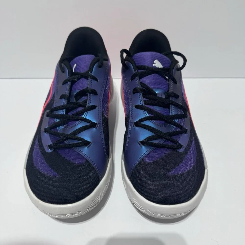 Puma All-Pro Nitro Men's Basketball Shoes Purple/Blue Size 9.5 M